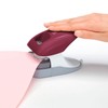 Plus Paper Clinch Desktop Staple-Free Stapler, Wine