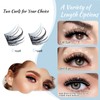 Lash Clusters 84 Pcs Cluster Lashes Eyelash Clusters DIY Cluster