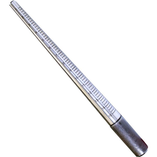 ToolUSA Bench Wizard 12" Solid Steel Ring Mandrel - Size 1-15: TJ01-19710