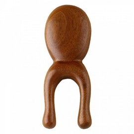 Wood Massage Comb Type A Scalp Face Gua Sha Stick 2ea