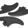 3Pcs/Set Surfboard Fin PVC Fiberglass Longboard Ocean Broad Thruster Fins