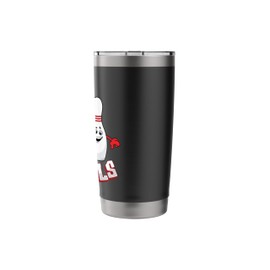 Pin Pals Funny Bowlers Bowling Player Team Mens Women Kids Stainless Steel Insulated Tumbler