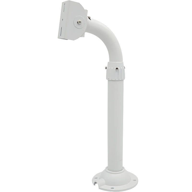 V-Fiabilidad J-Shaped Security Camera Mounting Bracket Extender Pole,30-60cm Adjustable Ceiling