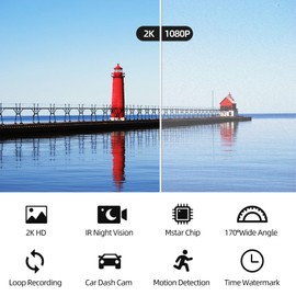 CAMMHD YX1-64G 2K/1440P Body Camera Support Video Audio Image, 3500mAh Battery Work 12hrs, Night Vision and 2.0IN Screen Easy to Playback, Data-encrypted Body Cam for Police and Personal