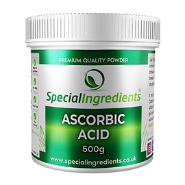 Ascorbic Acid 500g Premium Quality - Vegans, Non-GMO, Gluten Free