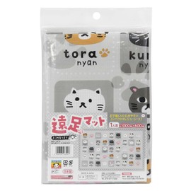 Torne P-3675 Picnic Mat, Cat Gathering, 23.6 x 39.4 inches (60 x 100 cm), Easy to Fold Compact Size, Made in Japan