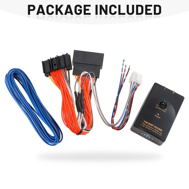 NuIth Add an Amplifier Subwoofer Interface Adapter Kit Select for