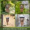 Kingsyard Recycled Plastic Suet Bird Feeder, Tail Prop Suet Feeder