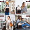 LOVEVOOK Laptop Backpack Women 15,6 inch, Waterproof Rucksack Bag for