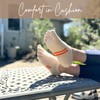 soxsense Cushion No Show Toe Socks For Women Five Finger