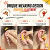 Yeforu Wireless Bluetooth Semi Open Ear Headphones Over Open Ear