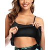 Tempt Me Parte superior de bikini con volantes, parte superior