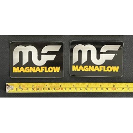 Unbranded 2 MF MAGNAFLOW DECALS STICKERS racing adventure offroad drifting overland utv rv