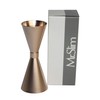 Mr Slim Jigger Cocktail Dispenser for Alcohol, Rose Gold, Matte