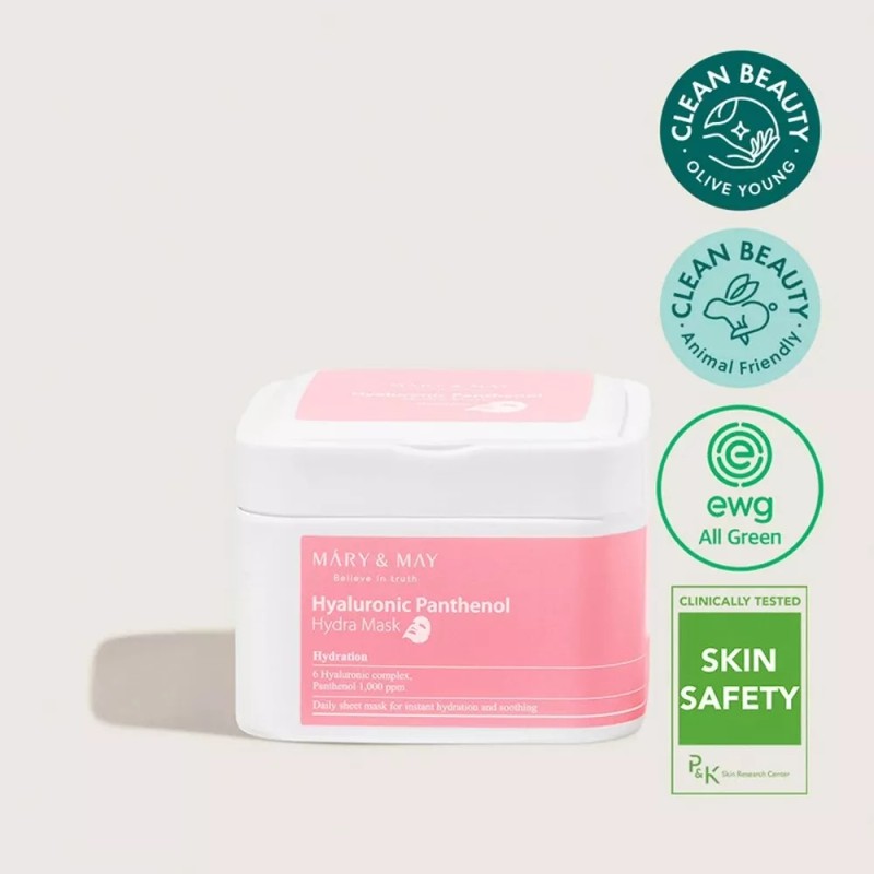 Mary & May Máry & May Hyaluronic Panthenol Hydra Mask