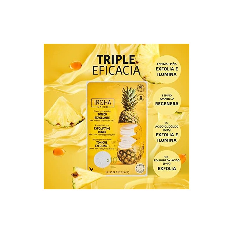 Exfoliating Toner Pre-Soaked Pads 10 u