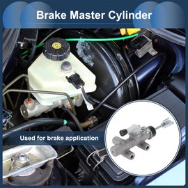 TUCKBOLD Brake Master Cylinder No.3142036130 for Toyota Hiace H1 1989-2004 Hydraulic Master Cylinder Black Aluminum Alloy 1 Pcs