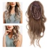 Women Long Wavy Light Blonde Wig Lady Fashionable Cosplay Party