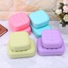 YoungerY (1pc Travel Portable Soapbox Drain Soap Box with Cap