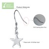 CERSLIMO Silver Drop Earrings for Girls Women - Star Dangle