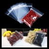 500pcs Grip Seal Bags 5 Mixed Size Reusable Poly Zip