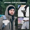 NEEWER Backpack Camera Clip Mount with Square QR Plate, Upgraded