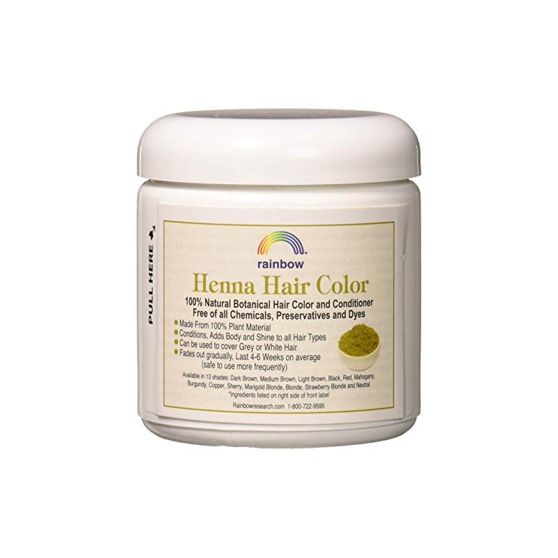 Rainbow Research Henna Hair Color and Conditioner Persian Dark Brown