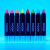 Moon Glow, Neon UV Glitter Face Crayon/Body Chalk Makeup for