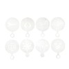 Restpresso Stainless Steel Coffee Decorating Stencil Set - Includes 8