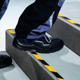 Durable Duraline Grip + Colour 1095130 Non-Slip Tape Coarse 25 mm x 15 m for Securing Stairs, Ramps etc., Yellow/Black