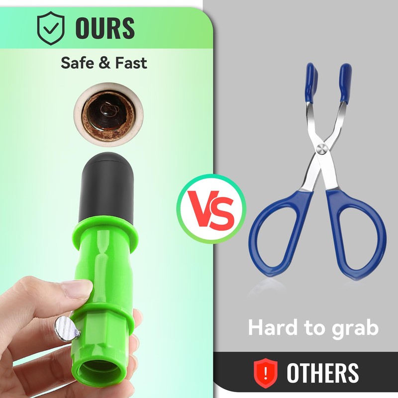 Dreyoo Broken Bulb Changer for High Ceilings, Light Changer for