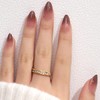 30 Pcs Pink Brown Ombre Press on Nails Short Almond