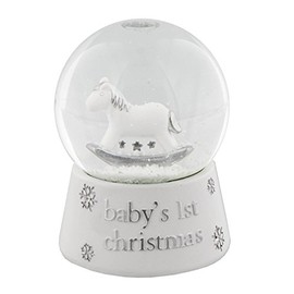 Bambino Resin Snow Globe Waterball ''Baby's 1st Christmas