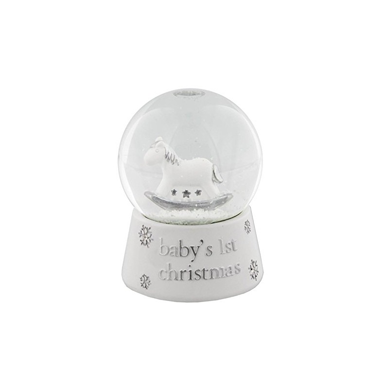 Bambino Resin Snow Globe Waterball ''Baby's 1st Christmas