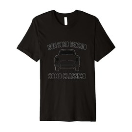 Im Not Old Im Classic Retro Car Graphic Vintage Premium T-Shirt