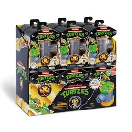 Treasure X TX Sewer Ninja Turtles with Random Figure, Rescue Your TMNT Figure from the Changing OOZE 7 Figures to Collect with Weapons for Ages 2+ + Famous (T0100000)