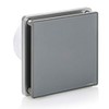 STERR - Grey Bathroom Fan with Glass Front - BFS100-G