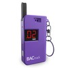 BACtrack Keychain Breathalyzer (Purple) | Ultra-Portable Pocket Keyring Alcohol Tester
