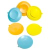 3-Pack Silicone Suction Cups,Tableware Fixed Pad,Portable Bowl Suction Sticker,Double Sided