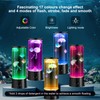 Abeststudio LED Jellyfish Lava Lamp, Round Jellyfish Aquarium Light -