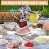 Ninsula 150 Pcs Bowl Covers for Bread Proofing, Plastic Bowl