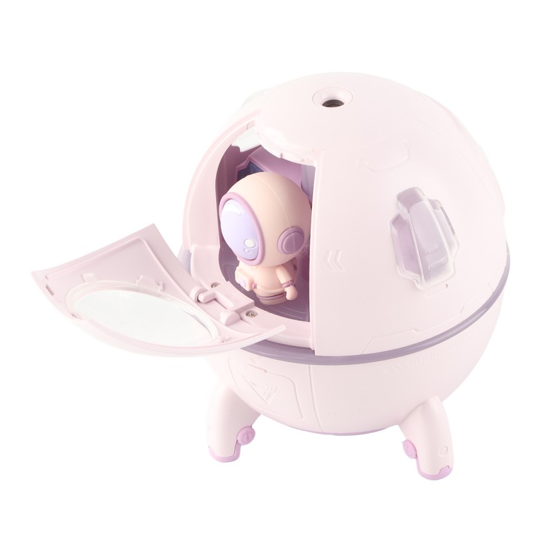 Capsule Humidifier Transparent PC Silicone Mini Cute Humidifiers Portable Household