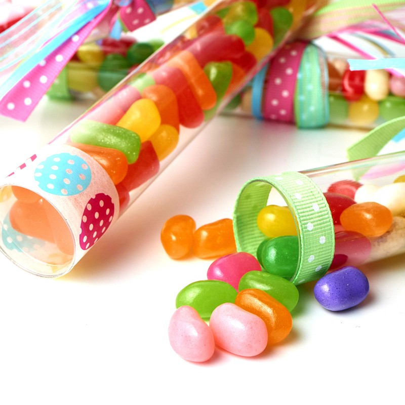 Gumball Tubes - 8in x 1in (12)