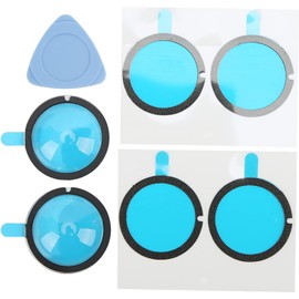 Protectores de Lente Doble para Insta 360 ONE X2, Accesorios de Protección de Cubierta de Cuerpo de Revestimiento óptico de Doble Capa, Funda Protectora para Accesorios de Cámara Deportiva Insta 360 O