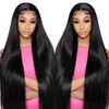 JKD 28 Inch 13x6 Lace Front Wigs Human Hair Straight