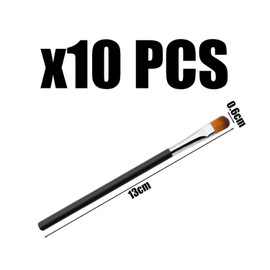 10 Pieces Of Black Makeup Brush, Beauty Eye Shadow Brush Set, Soft Lip Brush, Travel Convenience Makeup Brush, Multi-Function Brush, Beauty Tool Brush