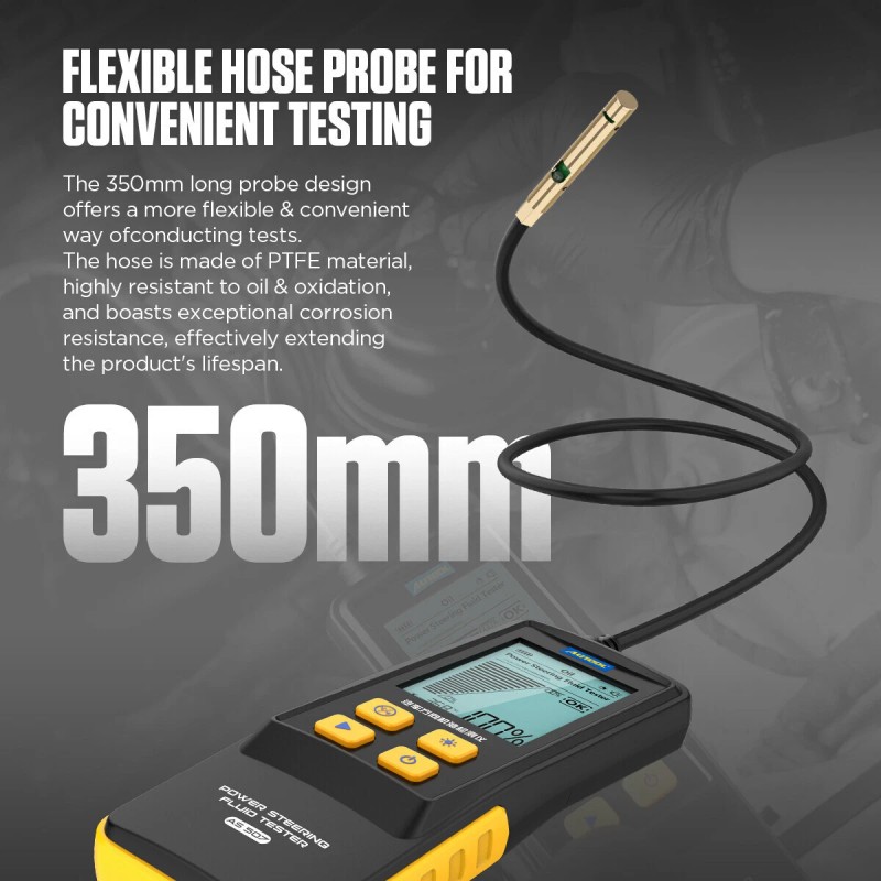 AUTOOL Power Steering Fluid Tester Detector Power Steering Oil Temp