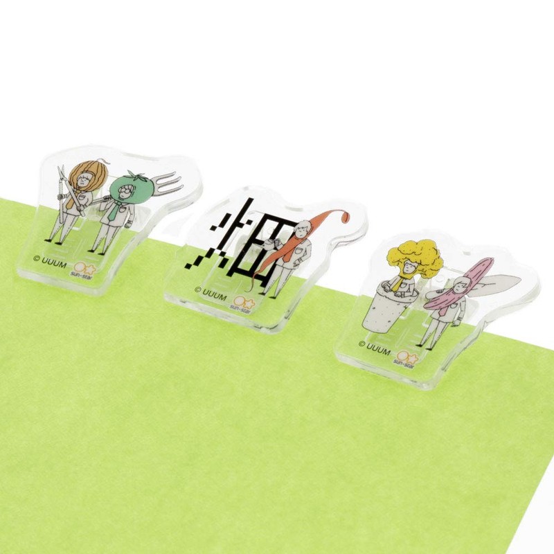 Sunstar Bungu UUUM Clip Set, Hajime Shacho no Field, S3620433