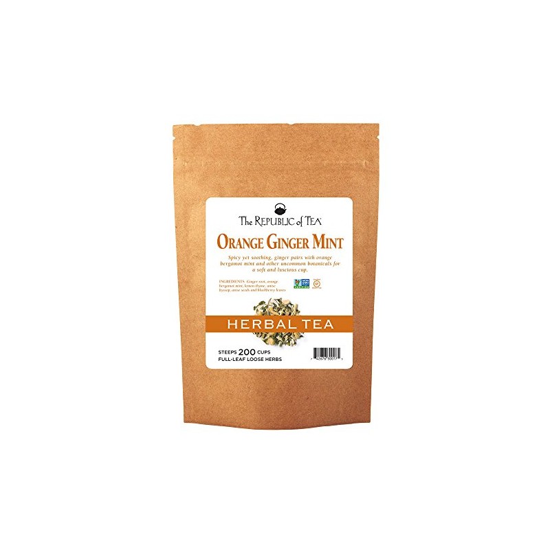 The Republic of Tea Orange Ginger Mint Full-Leaf Tea, 1