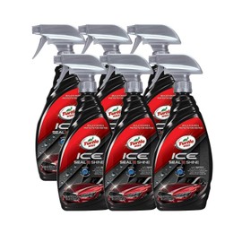 Turtle Wax ICE Seal N Shine, Car Wax Sealant, High Gloss Shine, Insane Water Beading and Durable Paint Protection, Carnauba Wax Infused, For Paint, Wheels, Glass, Plastics and More, 16oz (Pack of 6)